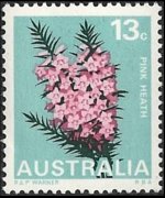 Australia 1968 - set Flowers: 13 c