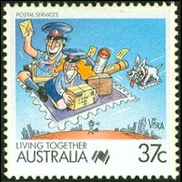 Australia 1988 - set Living together: 37 c