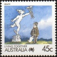 Australia 1988 - set Living together: 45 c