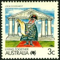 Australia 1988 - set Living together: 3 c