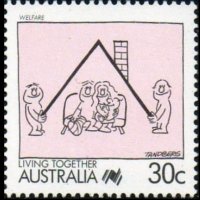 Australia 1988 - set Living together: 30 c