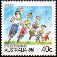 Australia 1988 - set Living together: 40 c