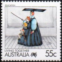 Australia 1988 - set Living together: 55 c