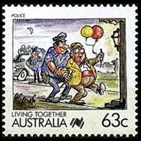 Australia 1988 - set Living together: 63 c