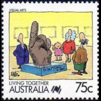 Australia 1988 - set Living together: 75 c