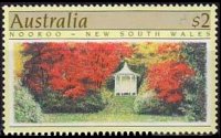 Australia 1989 - serie Giardini - alti valori: 2 $