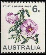 Australia 1970 - set Flowers: 6 c