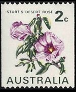 Australia 1970 - set Flowers: 2 c