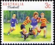 Australia 1989 - serie Sport: 3 c