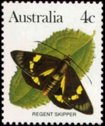 Australia 1983 - set Butterflies: 4 c