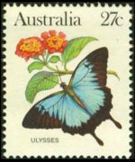 Australia 1983 - set Butterflies: 27 c