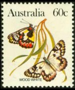 Australia 1983 - set Butterflies: 60 c