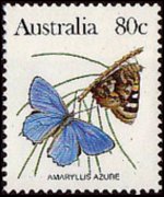 Australia 1983 - set Butterflies: 80 c