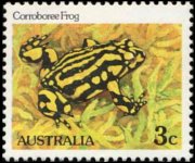 Australia 1982 - set Reptiles and amphibians: 3 c