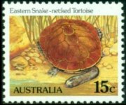 Australia 1982 - set Reptiles and amphibians: 15 c