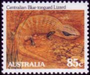 Australia 1982 - set Reptiles and amphibians: 85 c
