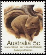 Australia 1981 - set Endangered species: 5 c