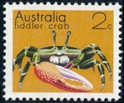 Australia 1973 - set Sealife, minerals and plants: 2 c