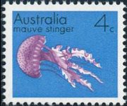 Australia 1973 - set Sealife, minerals and plants: 4 c