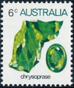 Australia 1973 - set Sealife, minerals and plants: 6 c