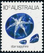 Australia 1973 - set Sealife, minerals and plants: 10 c
