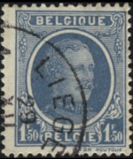Belgium 1922 - set King Albert I: 1,50 fr