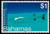 Bahamas 2012 - set Sea life: 1 $