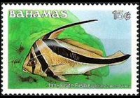 Bahamas 1986 - set Fishes: 15 c