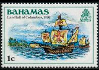 Bahamas 1980 - set History of Bahamas: 1 c