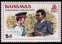 Bahamas 1980 - set History of Bahamas: 5 $