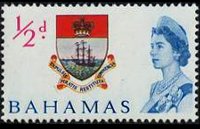Bahamas 1965 - set Various subjects: ½ d