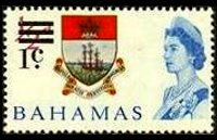 Bahamas 1965 - set Various subjects: 1 c su ½ d