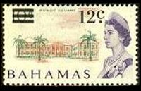 Bahamas 1965 - set Various subjects: 12 c su 10 d