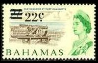 Bahamas 1965 - serie Soggetti vari: 22 c su 2 sh