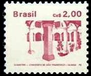 Brazil 1986 - set Architecture: 2 cz