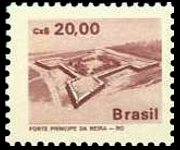 Brazil 1986 - set Architecture: 20 cz