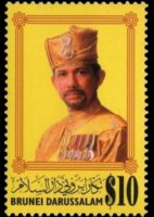 Brunei 2007 - serie Sultano Hassanal Bolkiah: 10 $