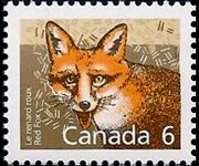 Canada 1988 - serie Mammiferi: 6 c