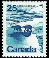 Canada 1972 - set Landscapes: 25 c