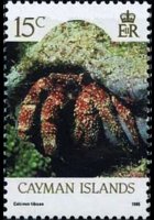 Cayman islands 1986 - set Sealife: 15 c