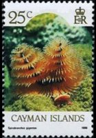 Cayman islands 1986 - set Sealife: 25 c