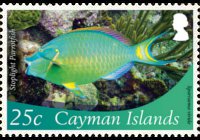 Cayman islands 2012 - set Marine life: 25 c
