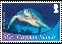 Cayman islands 2012 - set Marine life: 50 c