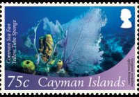 Cayman islands 2012 - set Marine life: 75 c