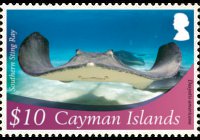 Cayman islands 2012 - set Marine life: 10 $