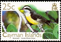 Cayman islands 2006 - set Birds: 25 c