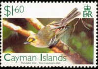 Cayman islands 2006 - set Birds: 1,60 $
