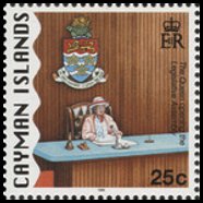Cayman islands 1996 - set Symbols of national identity: 25 c