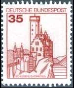 Germany 1977 - set German castles: 35 p