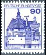 Germania 1977 - serie Castelli e fortezze: 90 p